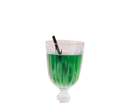 green eyes drink