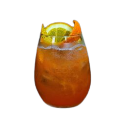 Curacao punch drink